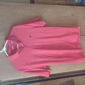 Mens Medium Red Izod Polo